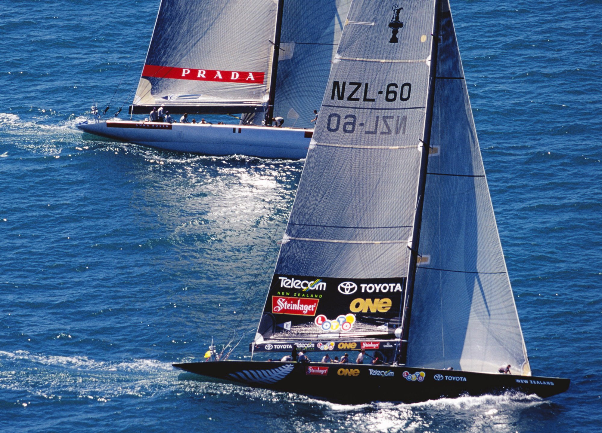 How do America's Cup flying sailboats work?